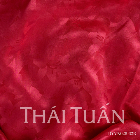 Vải Tơ Tằm Tulip Co Giãn Màu Hồng Khổ 1m15 x 2m5 DYVN02862B