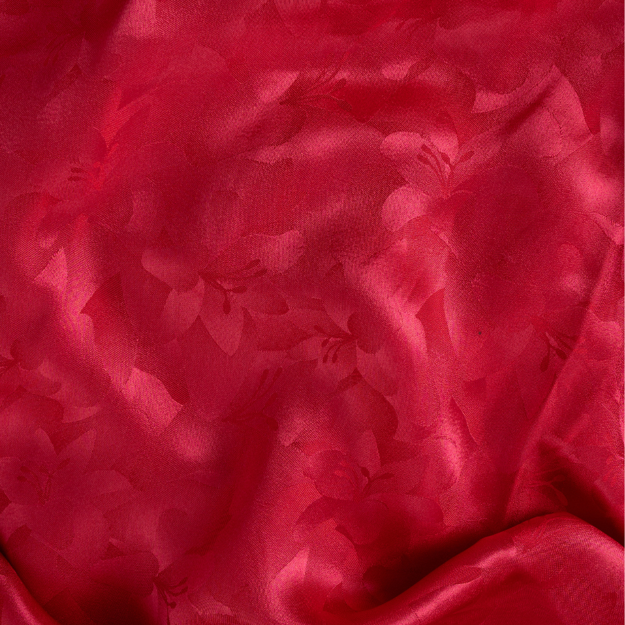 Vải Tơ Tằm Tulip Co Giãn Màu Hồng Khổ 1m15 x 2m5 DYVN02862B