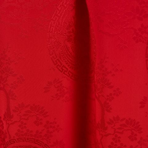 EAWN001 - Vải Gấm Cát Phúc Họa Tiết Phượng Hoàng Hồi Văn Khổ 1m15 x 2m5 (Nhiều Màu)