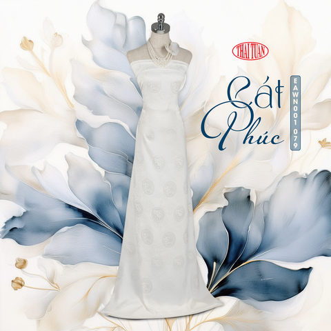 EAWN001 - Vải Gấm Cát Phúc Họa Tiết Phượng Hoàng Hồi Văn Khổ 1m15 x 2m5 (Nhiều Màu)