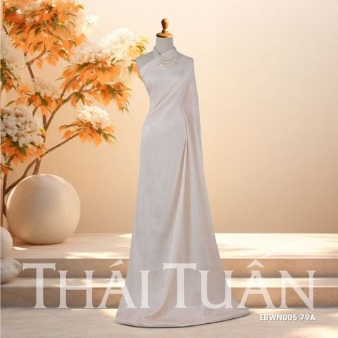 EBWN00579A Vải Tơ Tằm Lộc Thọ Màu Hồng Da Khổ 1m15 x 2m5