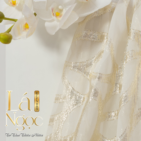 Tơ Tằm Họa Tiết Màu Đỏ 1m15 Dài 2m5 ECFN005079