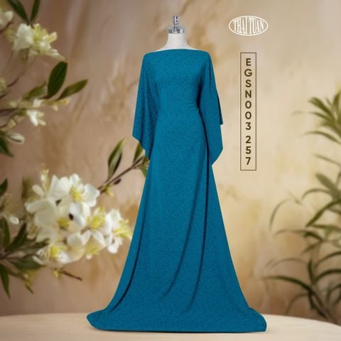 EGSN003-257 Gấm Hoa Co Giãn Khổ 1m15 x 2m5