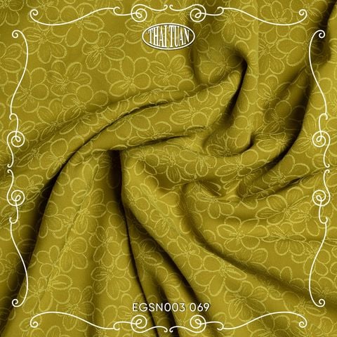 EGSN003-069 Gấm Hoa Co Giãn Khổ 1m15 x 2m5