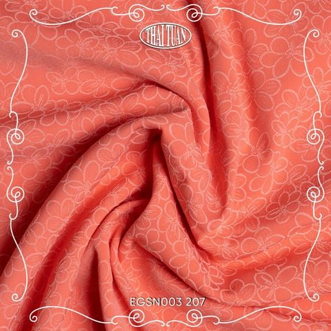 EGSN003-207 Gấm Hoa Co Giãn Khổ 1m15 x 2m5