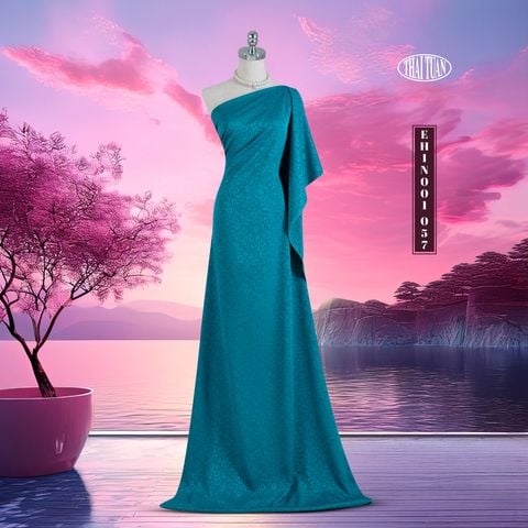 EHIN001-057 Vải Gấm Hoạ Tiết Hoa Nhí 1m15 x 2m5