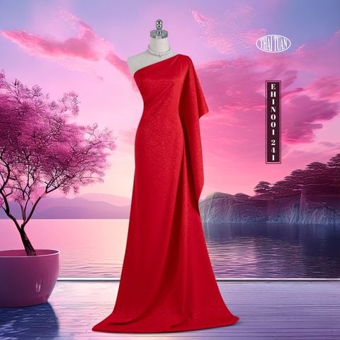 EHIN001-241 Vải Gấm Hoạ Tiết Hoa Nhí 1m5 x 2m5