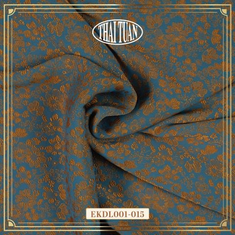 Vải Gấm Hoa Co Giãn Màu Tím Khổ 1m5 x 2m EKDL001015