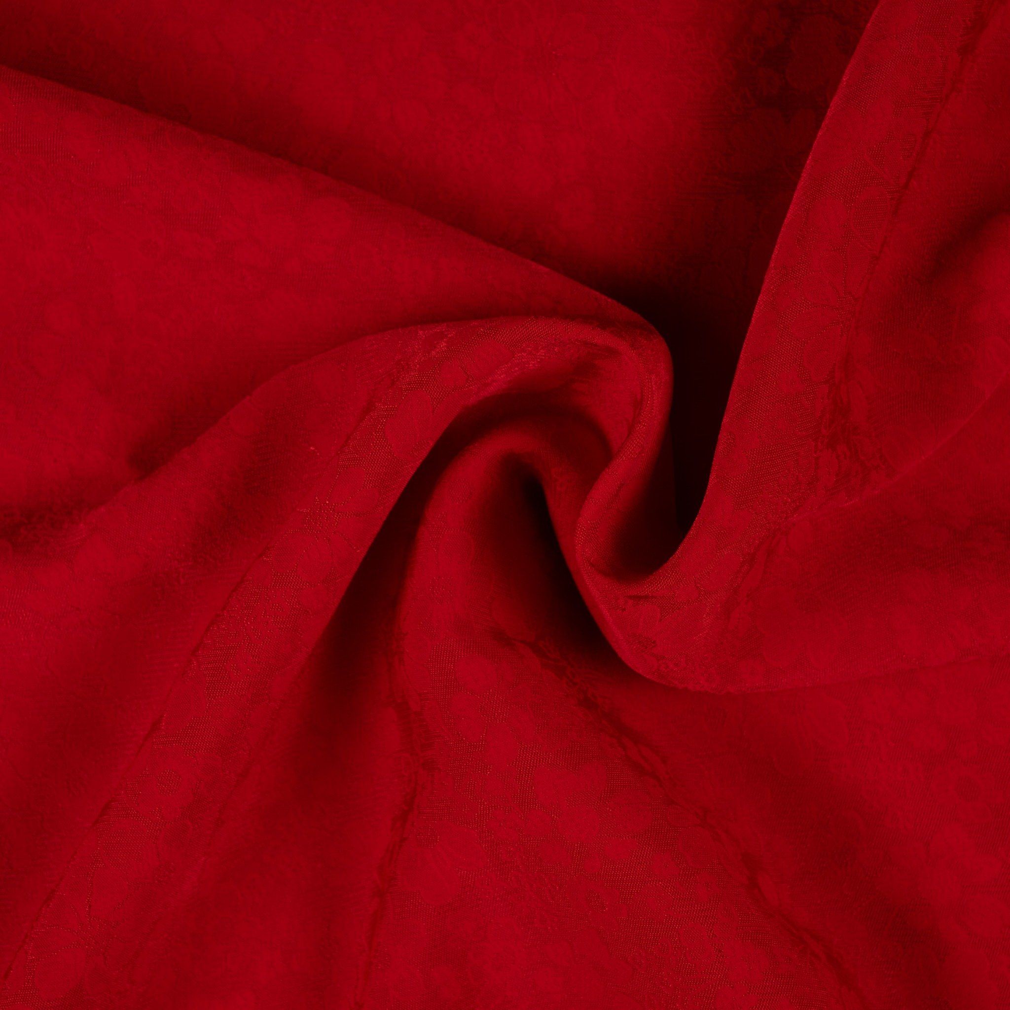 Vải Gấm Màu Đỏ Họa Tiết Hoa Khổ 1m5 x 2m EKDL001041