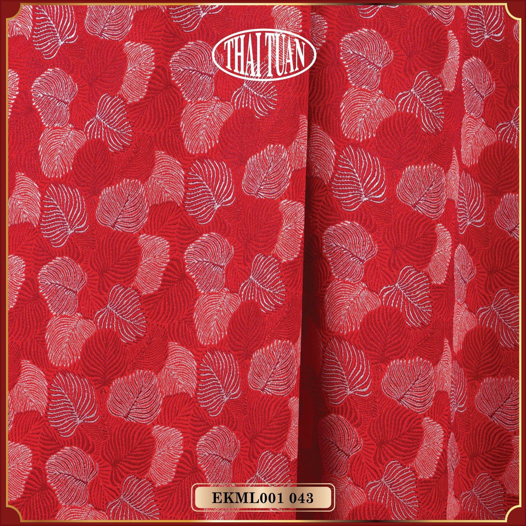 Vải Gấm Thảo Điệp Hoạ Tiết 1m5 x 2m EKML001043