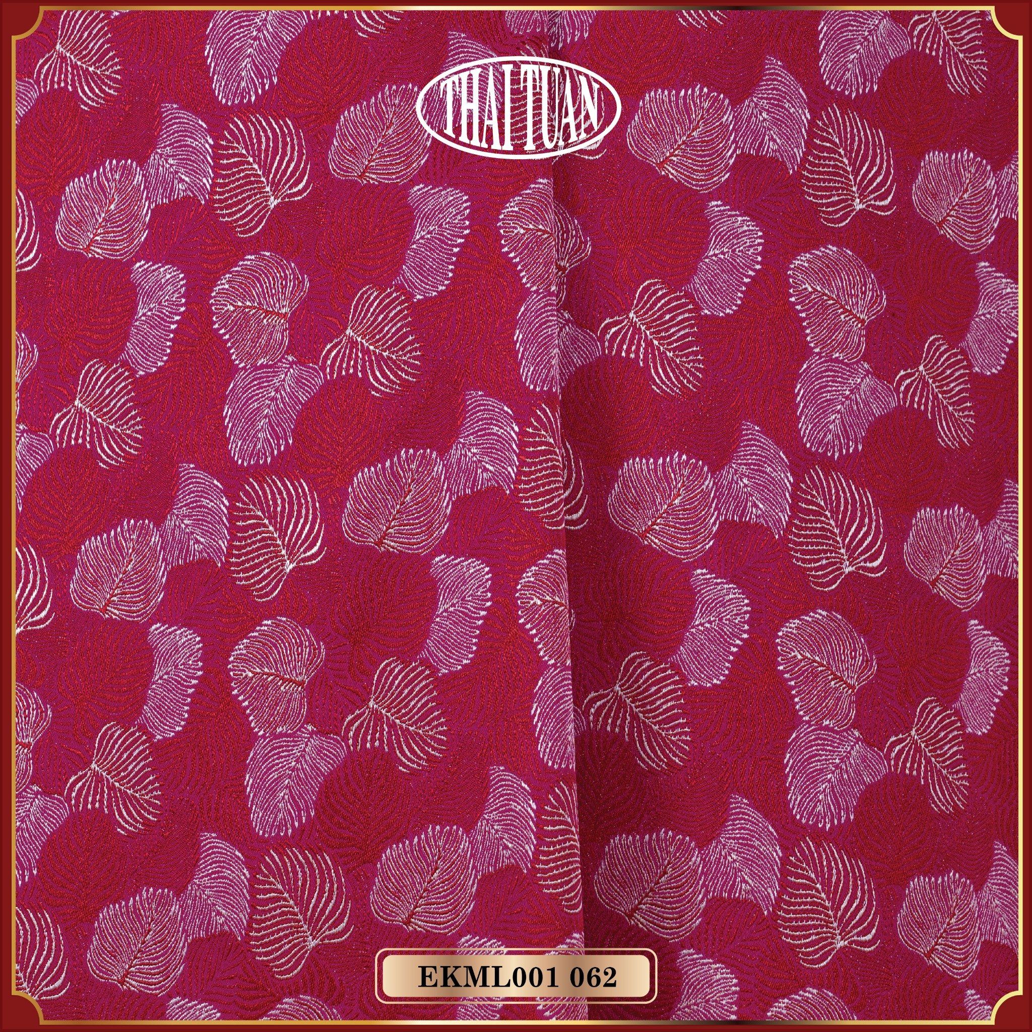 Vải Gấm Thảo Điệp Hoạ Tiết 1m5 x 2m EKML001062