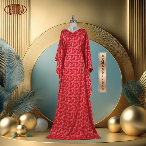 Vải Gấm Thảo Điệp Hoạ Tiết 1m5 x 2m EKML001043