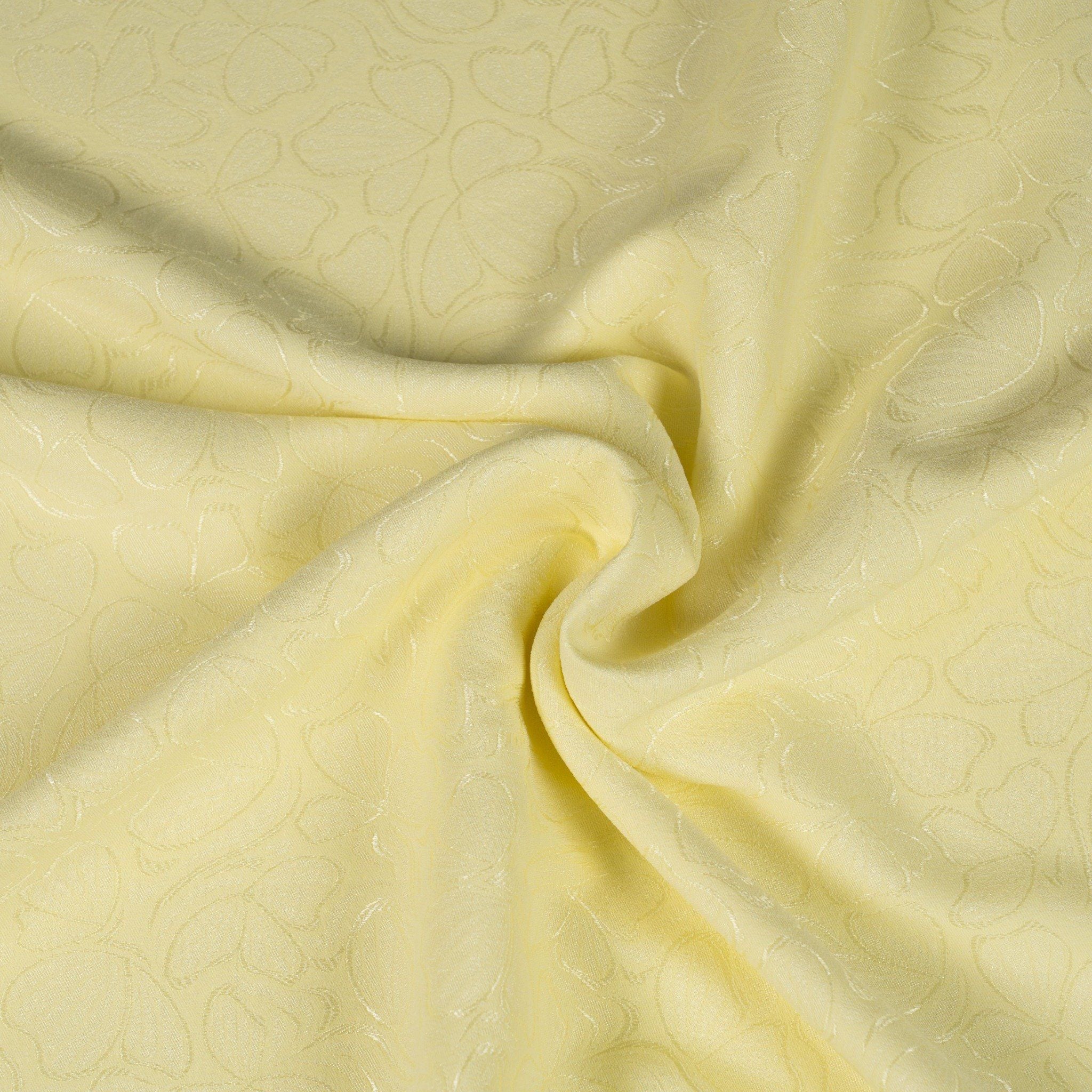 EKQL001-002 Vải Gấm Hồ Điệp Co Giãn Màu Vàng Khổ 1m5 x 2m