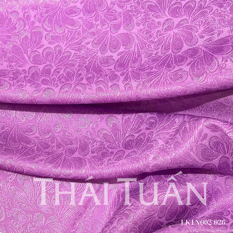 Gấm Ngọc Vũ Màu Tím Khổ 1m15 x 2m5 EKTN002026