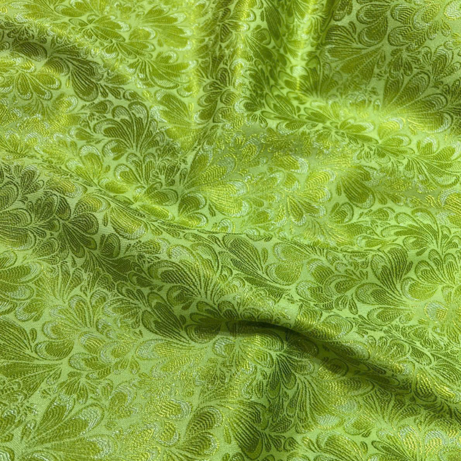 Gấm Ngọc Vũ Màu Xanh Khổ 1m15 x 2m5 EKTN002044