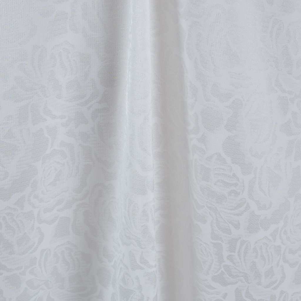 Vải Gấm Kim Sa Màu Trắng 1m5x2m ELLL001020