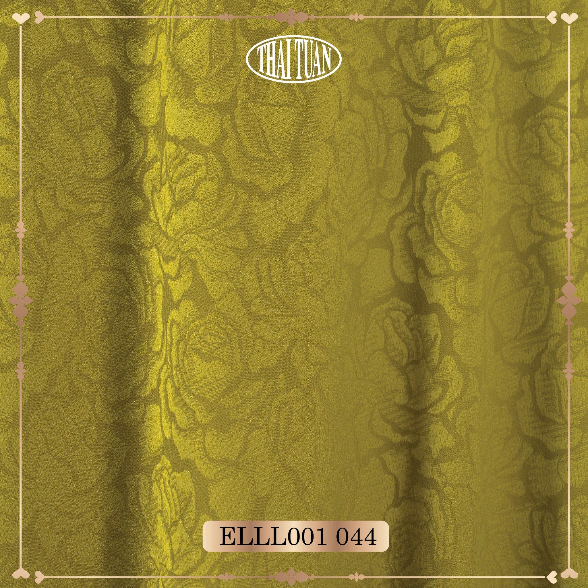 Vải Gấm Kim Sa Màu Vàng 1m5 x 2m ELLL001044