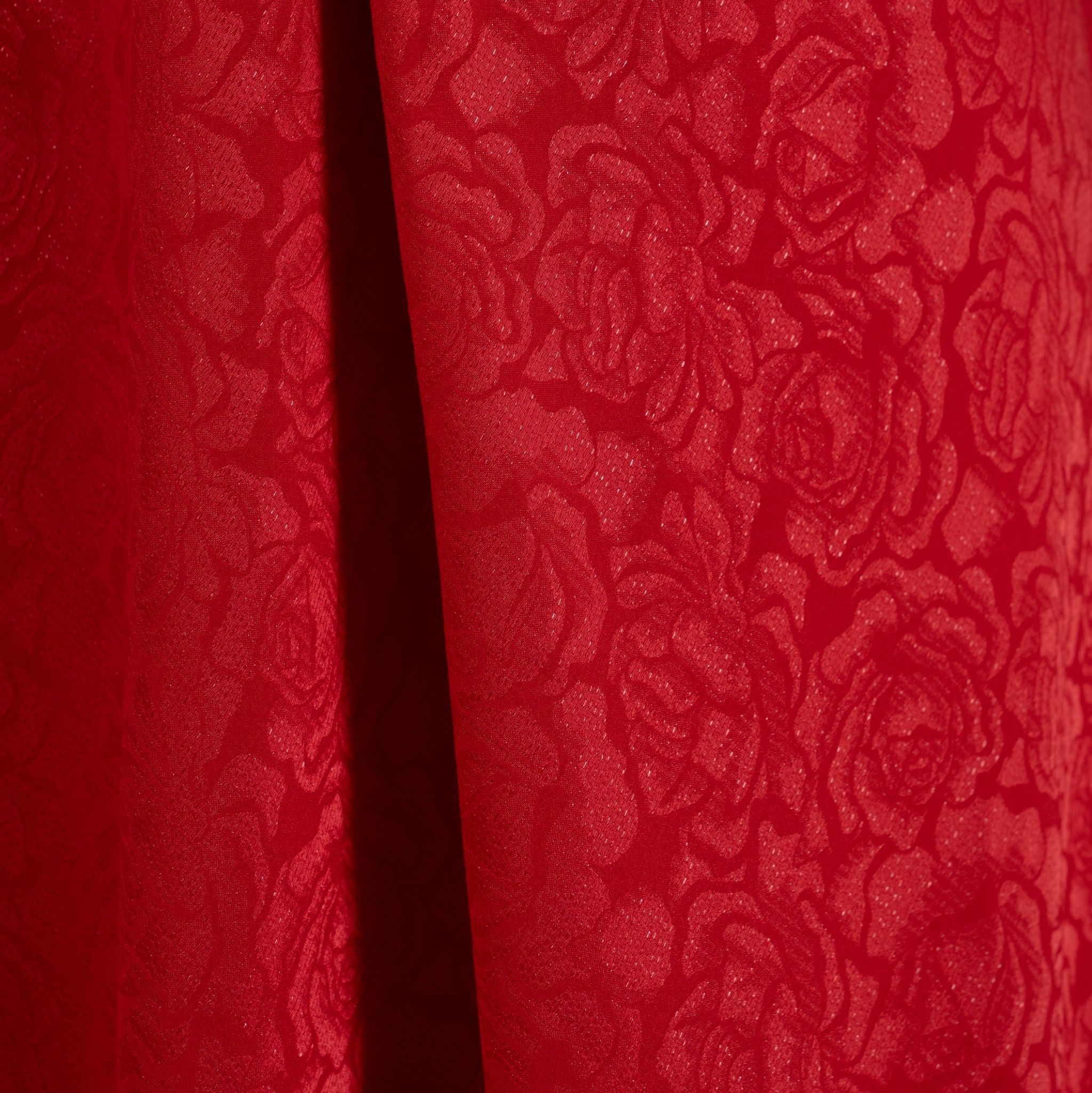 ELLL001-241 Vải Gấm Kim Sa Màu Đỏ 1m5 x 2m