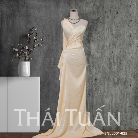 Vải Gấm Hoa Co Giãn Màu Da Khổ 1m5x2m ENLL001025