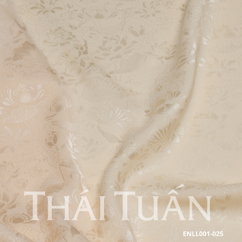 Vải Gấm Hoa Co Giãn Màu Da Khổ 1m5x2m ENLL001025