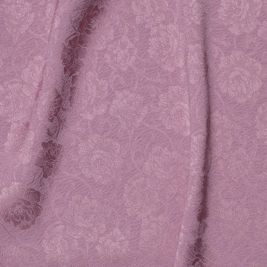 ENVL001-029 Gấm Hoa Co Giãn Màu Hồng Ruốc Khổ 1m5 x 2m