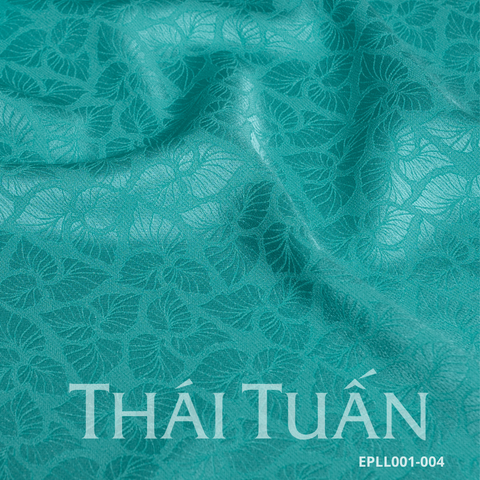 Vải Gấm Thái Tuấn Gấm Hoa Co Giãn Mới Màu Ngọc Nhạt Khổ 1m5 x 2m EPLL001004
