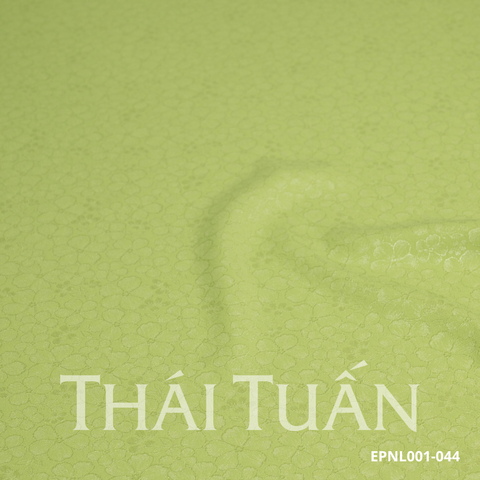 Vải Gấm Hoa Lá Ánh Kim Nhẹ Màu Xanh 1m5x2m EPNL001044