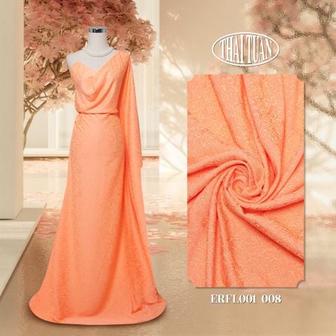 Vải Gấm Hoa Lá Co Giãn Khổ 1m5x2m ERFL001008