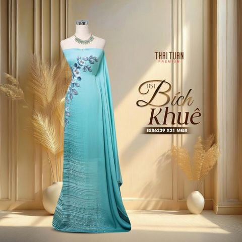Vải In Satin Đính Đá Cao Cấp 1m5x2m3 ESB6239X21MQR