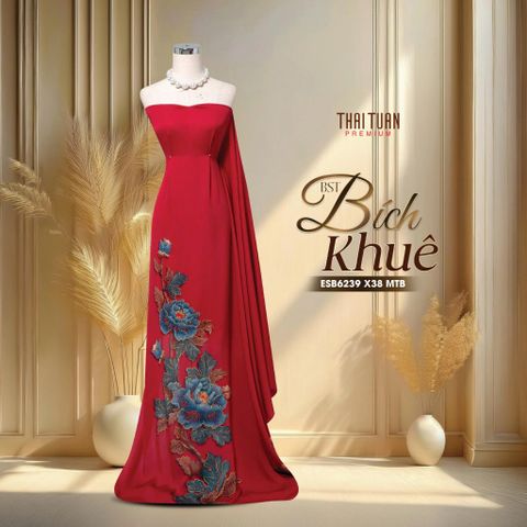 Vải In Satin Đính Đá Cao Cấp 1m5x2m3 ESB6239X38MTB