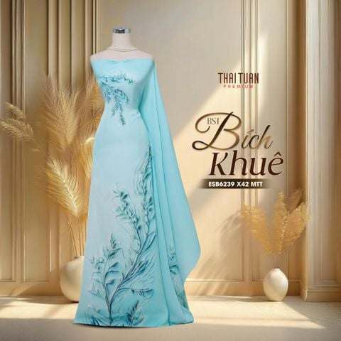 Vải In Satin Đính Đá Cao Cấp 1m5x2m3 ESB6239X42MTT
