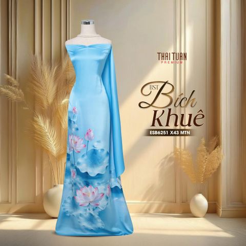 Vải In Satin Đính Đá Cao Cấp 1m5x2m3 ESB6251X43MTN