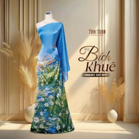 Vải In Satin Đính Đá Cao Cấp 1m5x2m3 ESB6251X47MYF