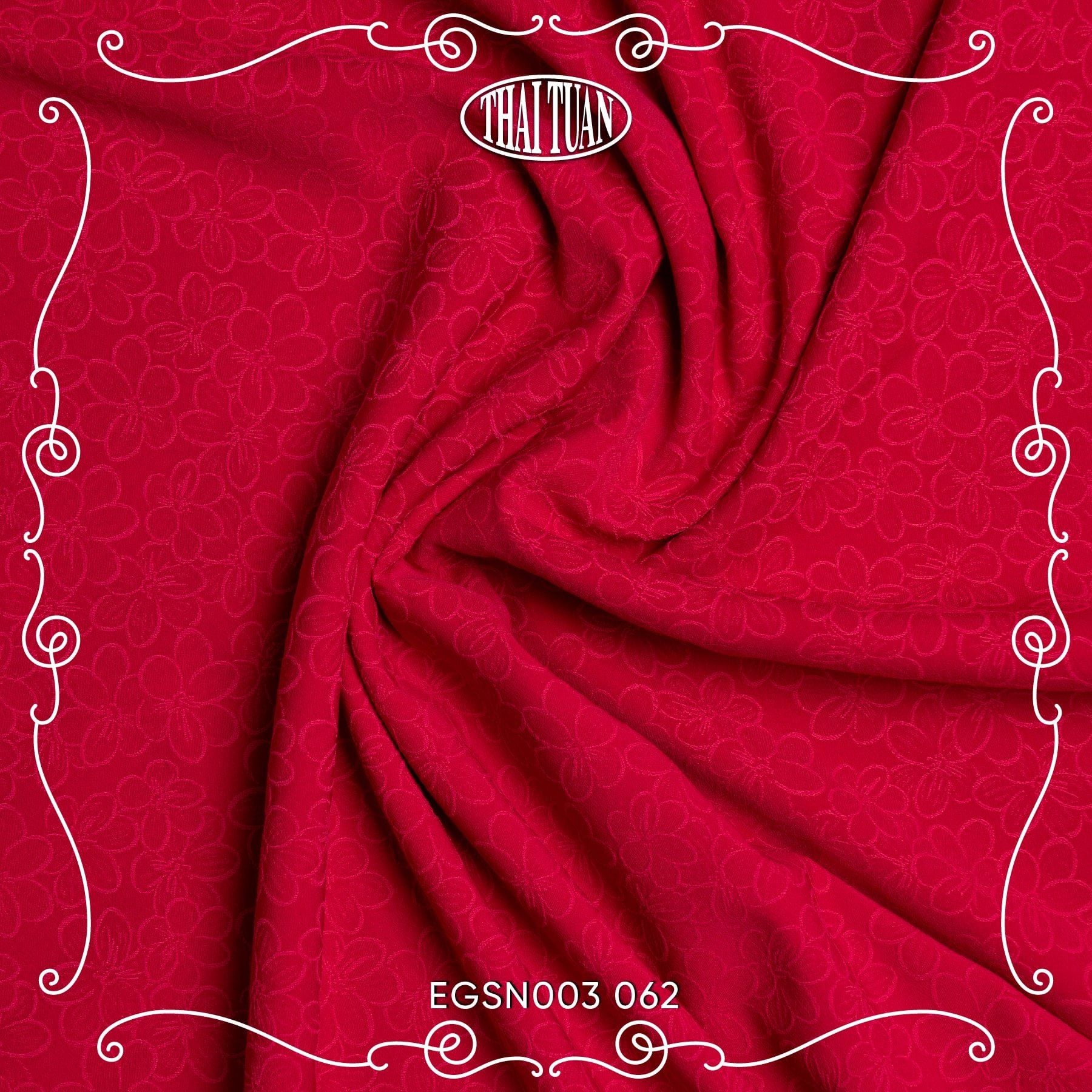 EGSN003-062 Gấm Hoa Co Giãn Khổ 1m15 x 2m5