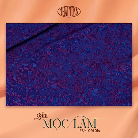 Vải Gấm Hoa Lá Co Giãn Khổ 1m5x2m ESML001014
