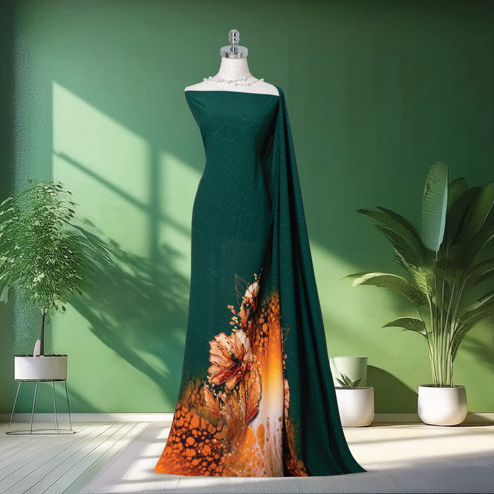 Vải Áo Dài Sắc Phương Nam Kháng Khuẩn 1m50 x 2m1 ASBR533024FZ4