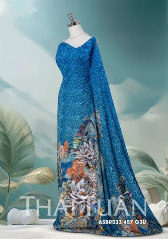 Vải Áo Dài Sắc Phương Nam Kháng Khuẩn Khổ 1m50 x 2m1 ASBR533457G3U