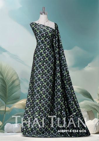 Vải Áo Dài Bông Đều Kháng Khuẩn Khổ 1m50 x 2m ASBR916024GCS