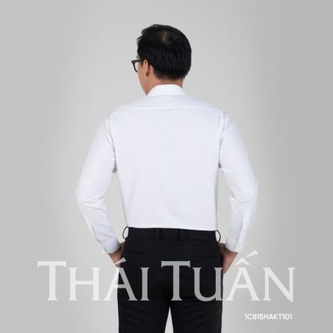 Áo sơ mi nam dài tay có túi màu trắng GENTITI by Thái Tuấn -  1C815HAKT101