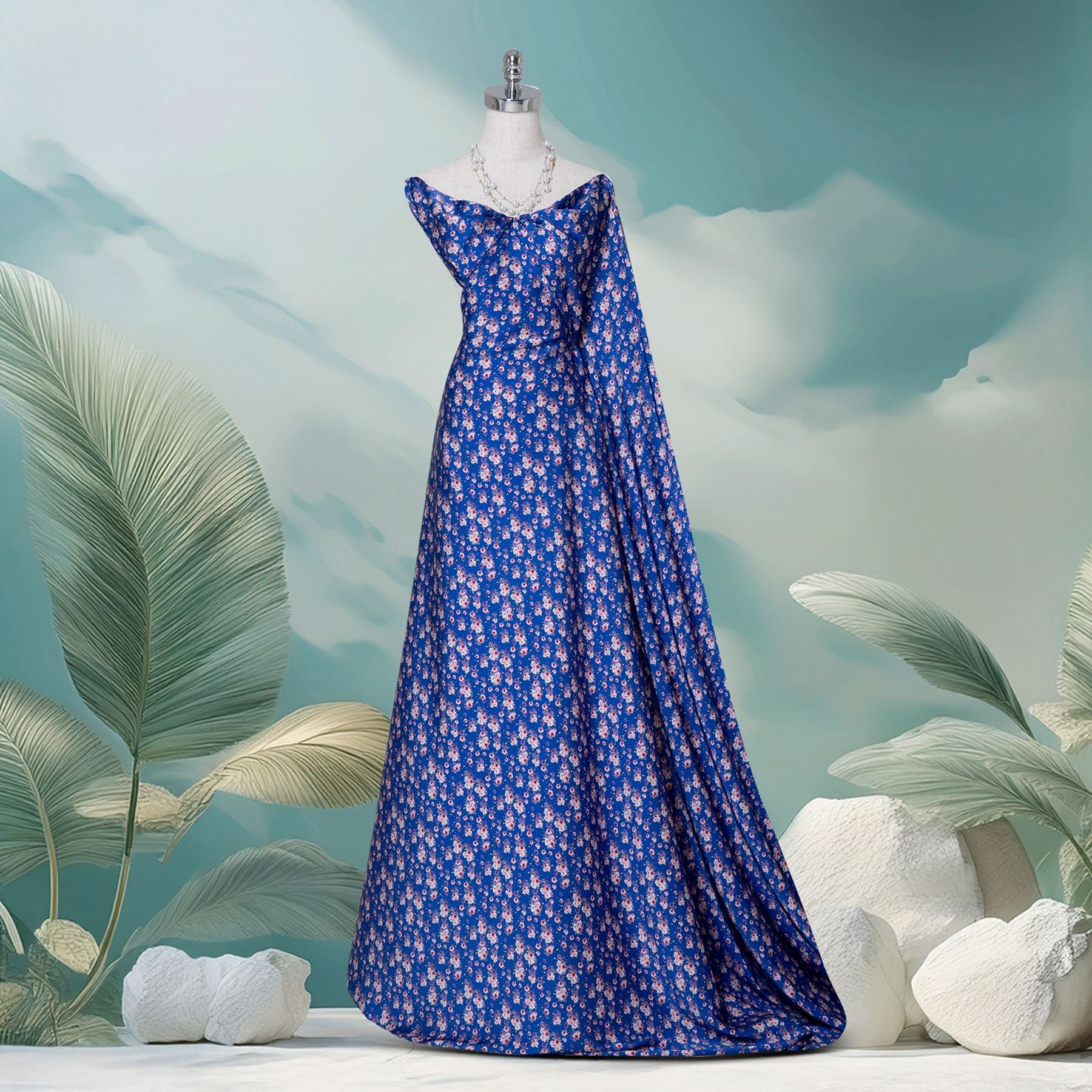 Vải Áo Dài Bông Đều Kháng Khuẩn Khổ 1m50 x 2m ASBR916614GEZ