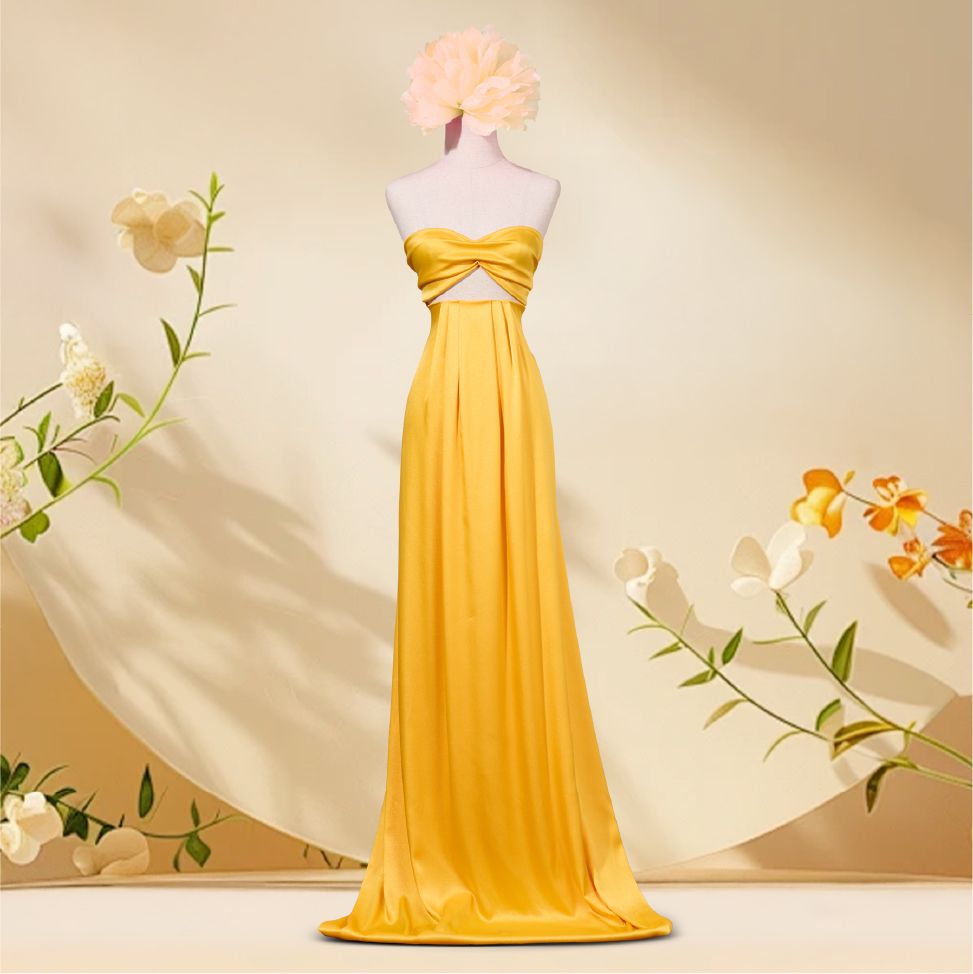 Vải Trơn Nguyệt Cát Màu Vàng Khổ 1m5 x 1m2 ASBL787278