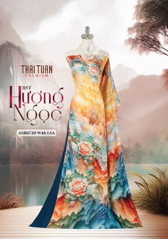 ASBA720202LSA Vải Áo Dài Satin Hương Thơm Khổ 1m50 x Dài 2m3