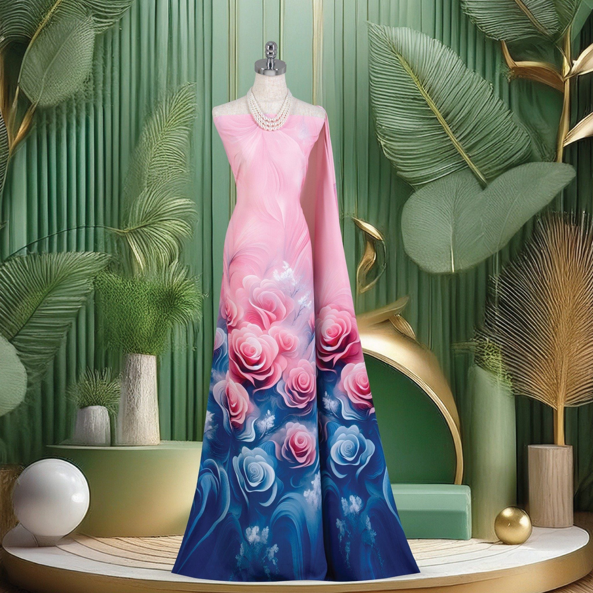 ASBR533506LU8- Vải In Sắc Phương Nam Kháng Khuẩn 1m5 x 2m1