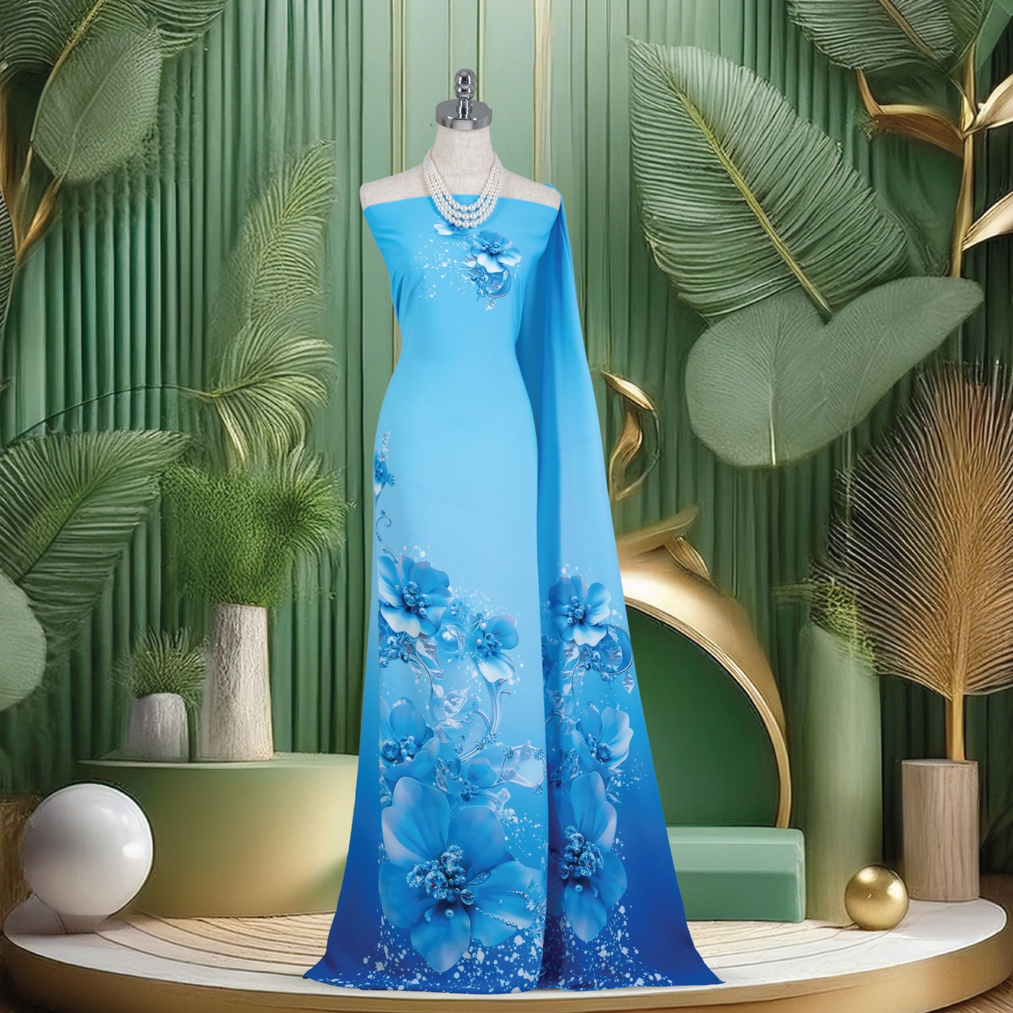 Vải In Sắc Phương Nam Kháng Khuẩn 1m5 x 2m1 ASBR533005LUB