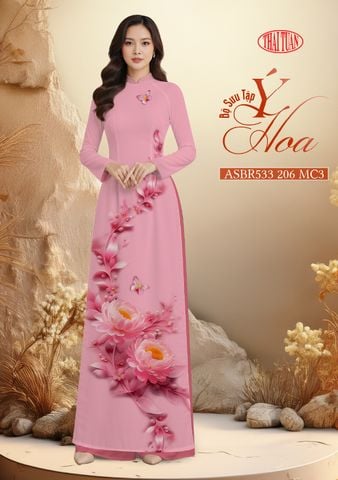 ASBR533206MC3 Vải Áo Dài Sắc Phương Nam Kháng Khuẩn 1m50 x 2m1