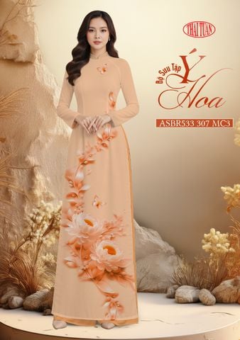 ASBR533307MC3 Vải Áo Dài Sắc Phương Nam Kháng Khuẩn 1m50 x 2m1