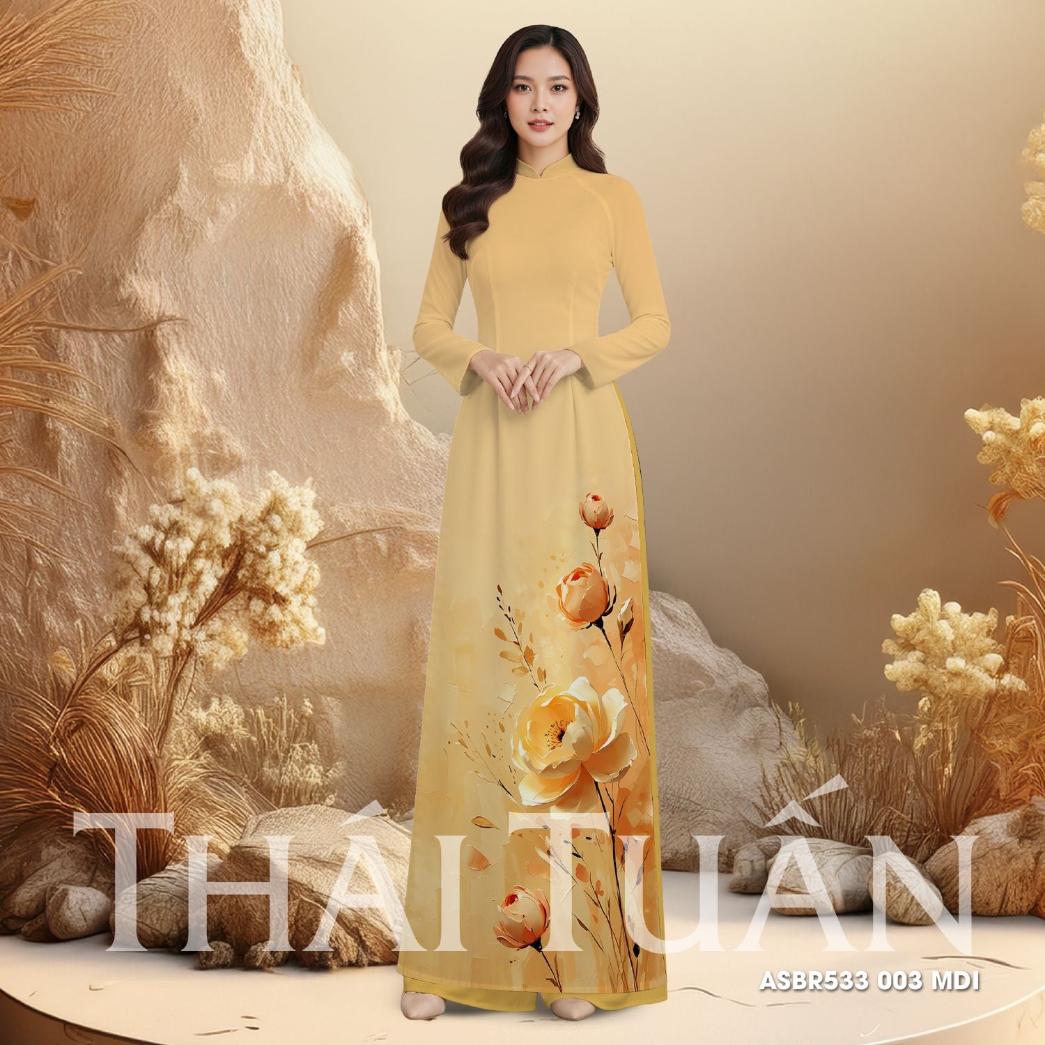 ASBR533003MDI Vải Áo Dài Sắc Phương Nam Kháng Khuẩn 1m50 x 2m1