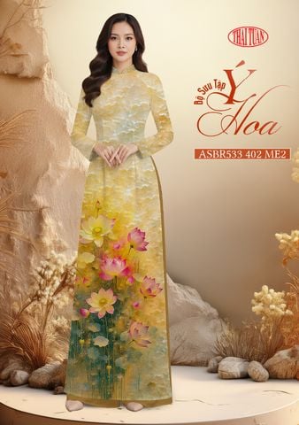 ASBR533402ME2 Vải Áo Dài Sắc Phương Nam Kháng Khuẩn 1m50 x 2m1