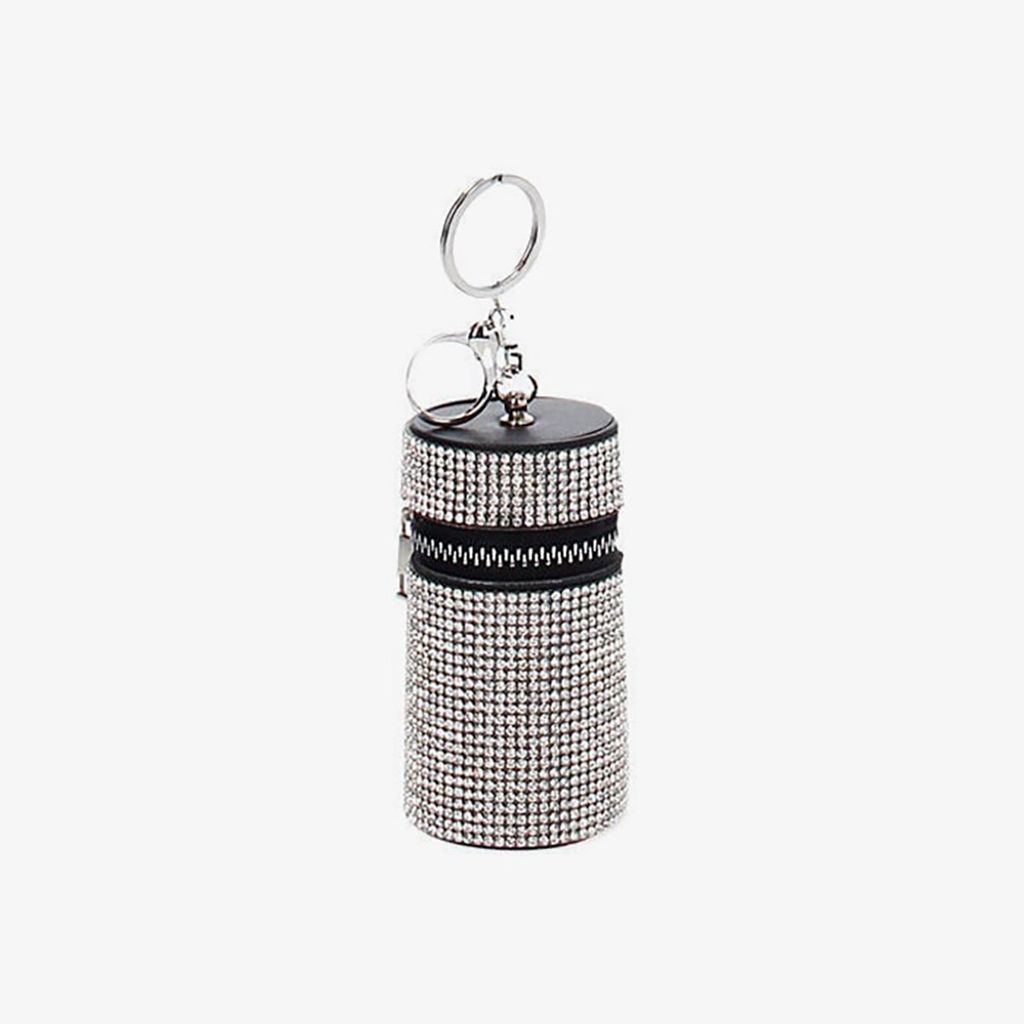 Móc chìa khóa hình trụ lấp lánh Primadonna Collection
