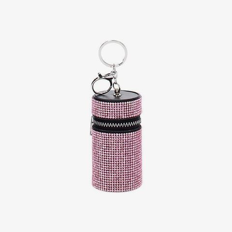 Móc chìa khóa hình trụ lấp lánh Primadonna Collection